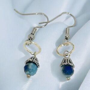 Handmade silver earrings